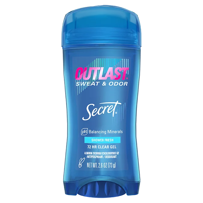Secret Outlast Clear Gel Deodorant  Completely Clean