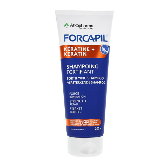 Forcapil Shampooing fortifiant Kératine Anti-Chute 200 ml