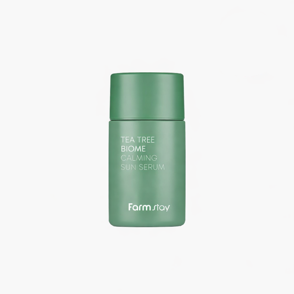 Farmstay Tea Tree Biome Calming Sun Serum SPF50+  50ml
