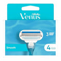 GILLETTE VENUS RASOIR RECHARGES SMOOTH 3 LAMES 4 UNITÉS