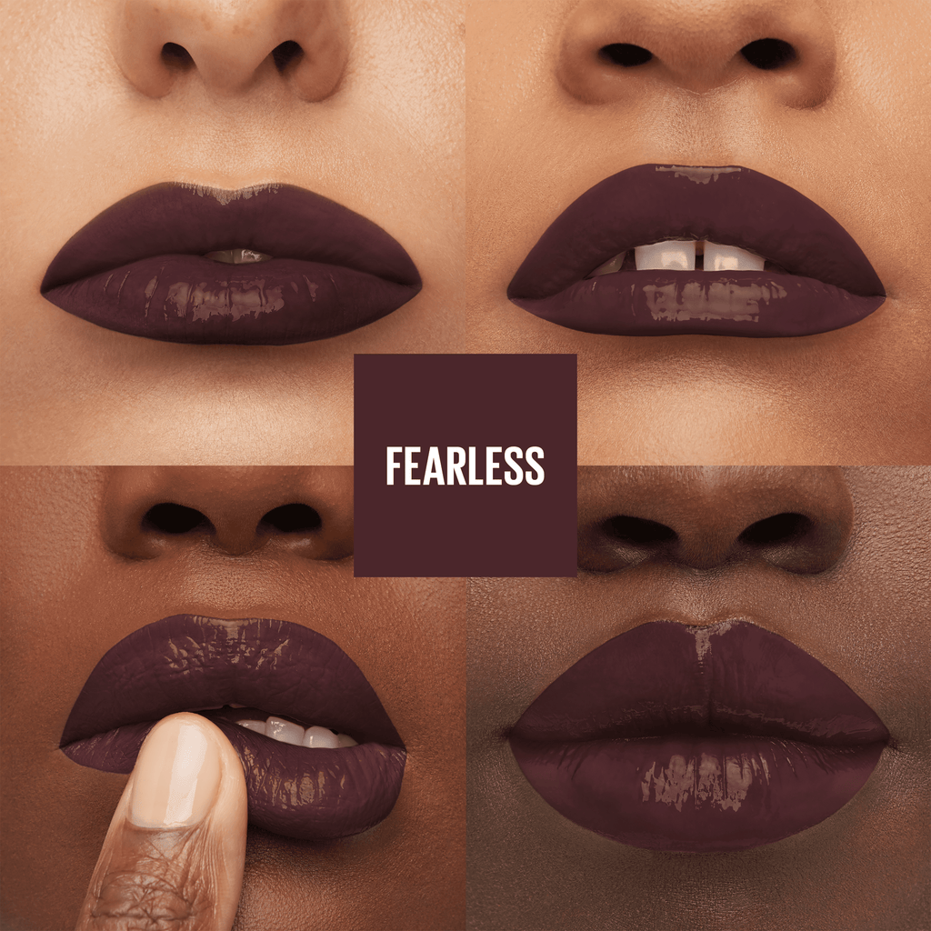 Maybelline New York - Brillant à lèvres Superstay Vinyl Ink 135 FEARLESS