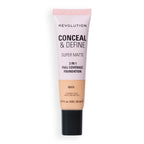 Revolution Conceal and Define Full Cover Tube Foundation F5NW
