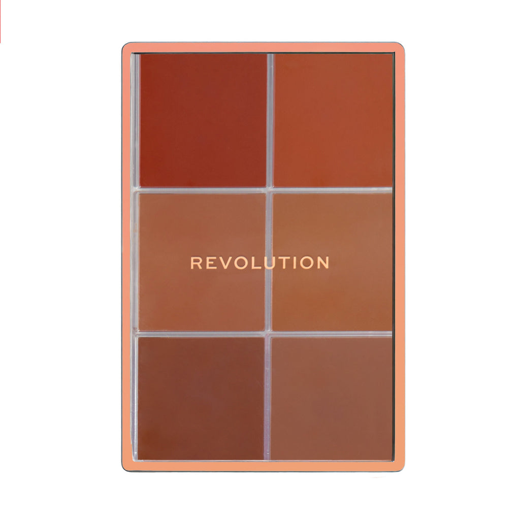 Revolution Everything Base Face Icon Complexion Palette Dark