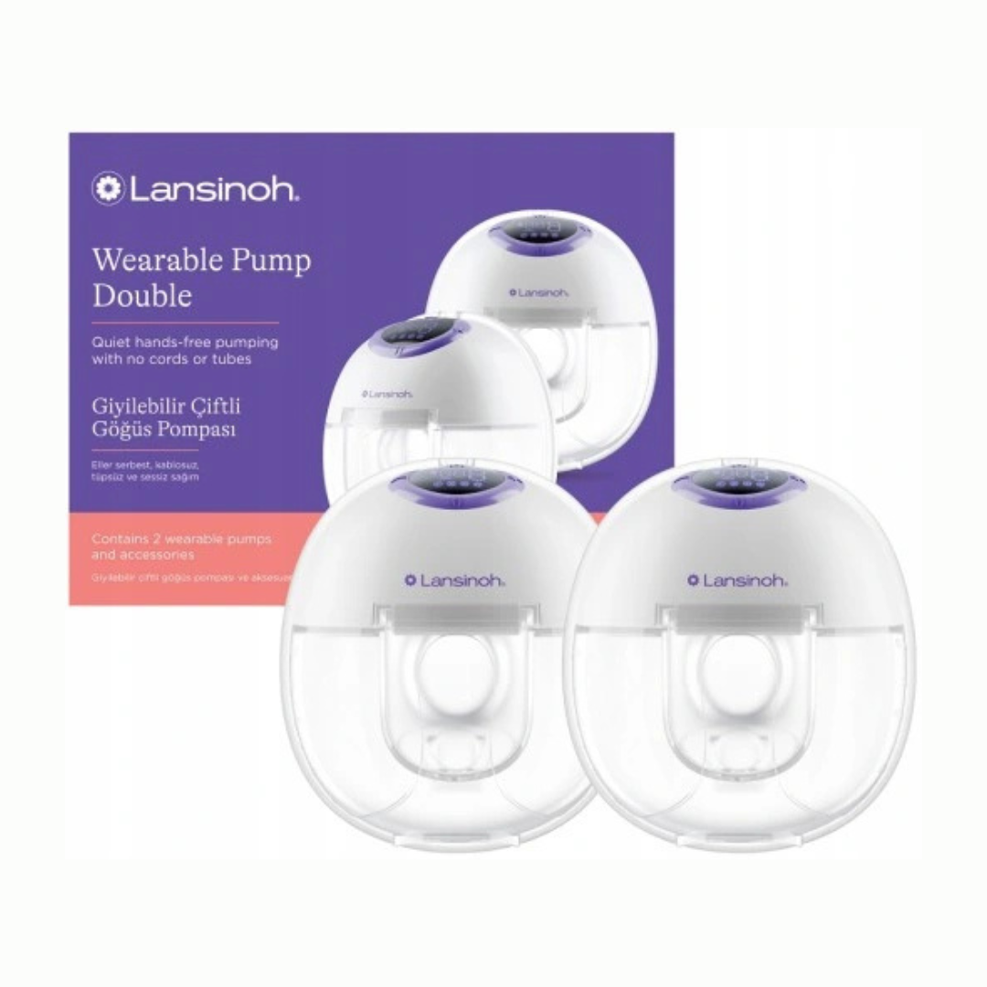 Lansinoh-Tire-lait mains libres – Compact Double