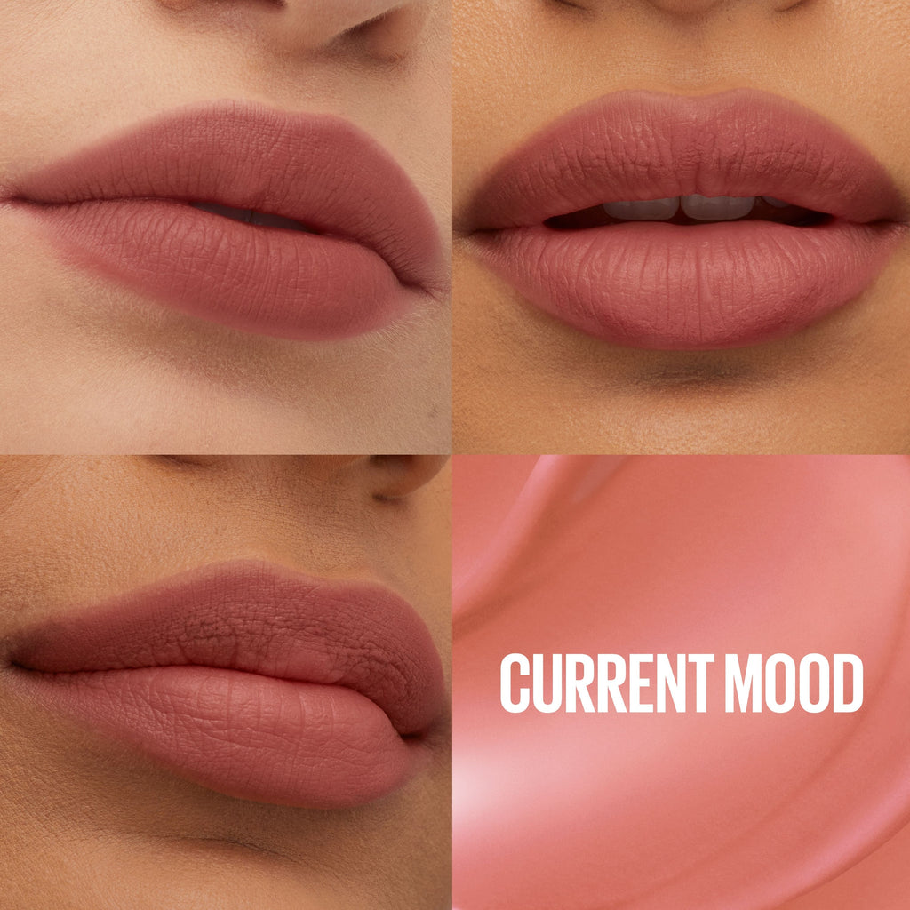 MAYBELLINE NEW YORK SUPERSTAY TEDDY TINT BLUSH À LÈVRES LIQUIDE FINI MAT FONDU CURRENT MOOD 10