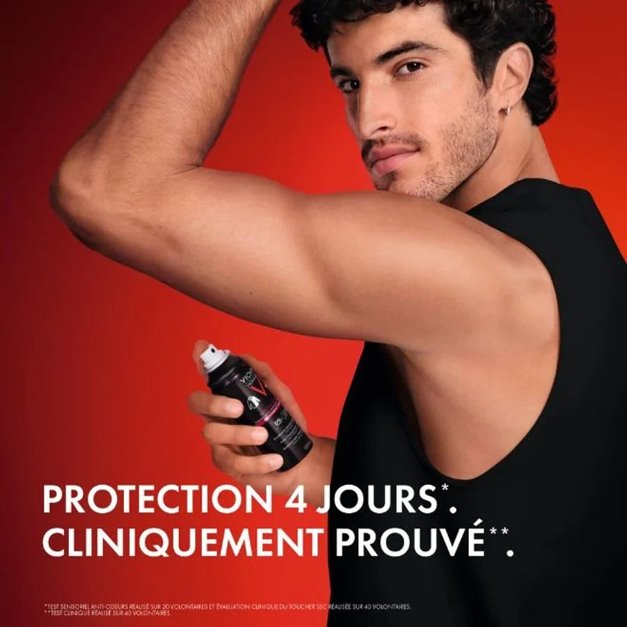 VICHY Spray Clinical Control 96h anti-irritations et anti-taches - Homme - Aérosol| Tous types de peaux | 125ml