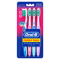 ORAL-B PACK DE FAMILLE BROSSE A DENTS MEDIUM *4