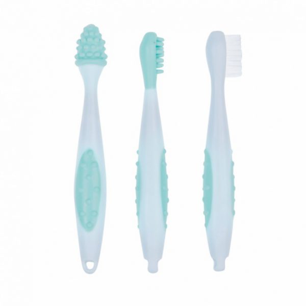 BEBE CONFORT SET OF 3 TOOTHBRUSHES  0-36M 0378