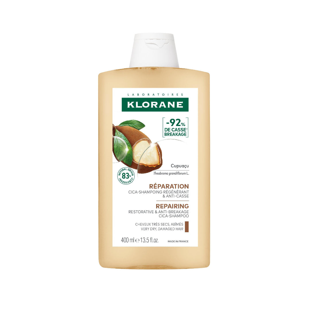Klorane Klorane Cupuaçu Réparation Cica-Shampoing Régénérant et Anti-Casse 400ml