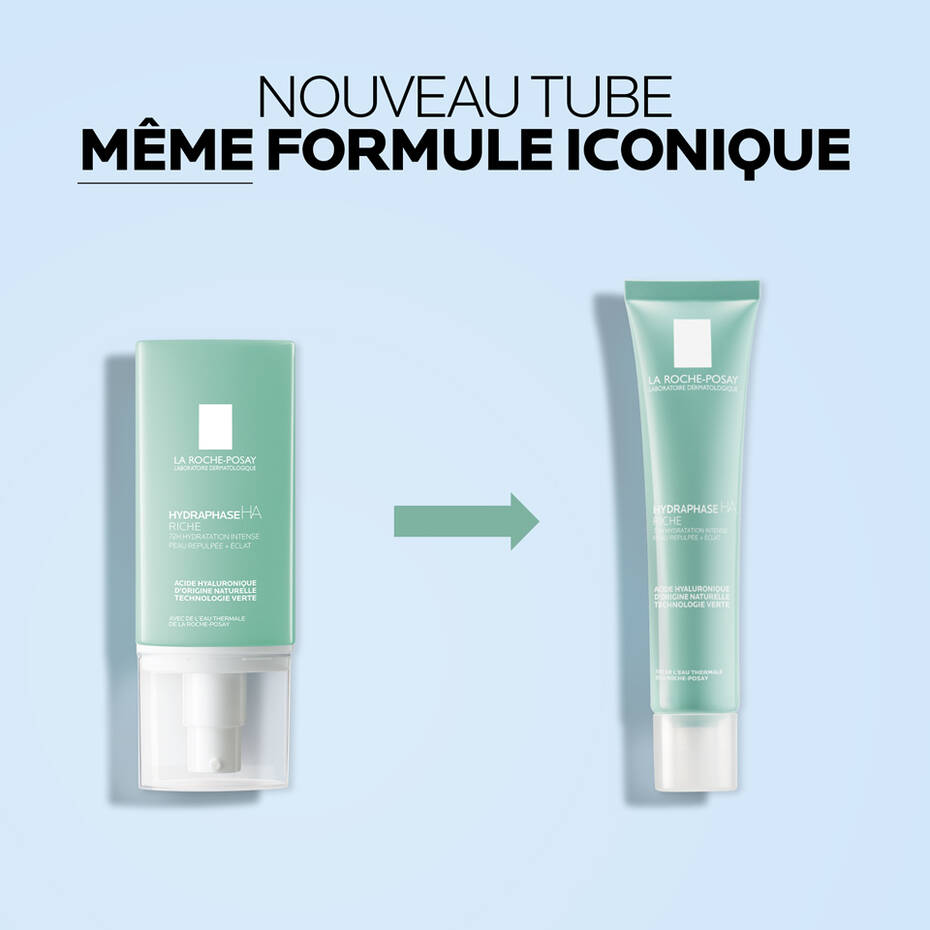 LA ROCHE-POSAY HYDRAPHASE HA RICHE  HYDRATANTE À L'ACIDE HYALURONIQUE 40ML