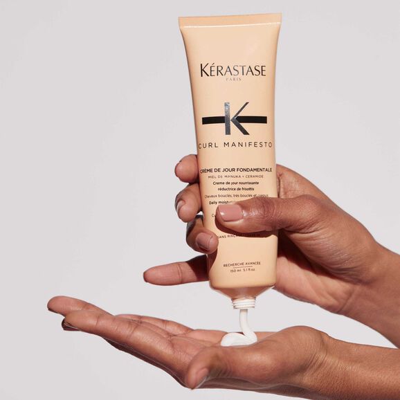 Kérastase Curl Manifesto Crème de Jour Fondamentale 150ml – Soin Quotidien Cheveux Bouclés