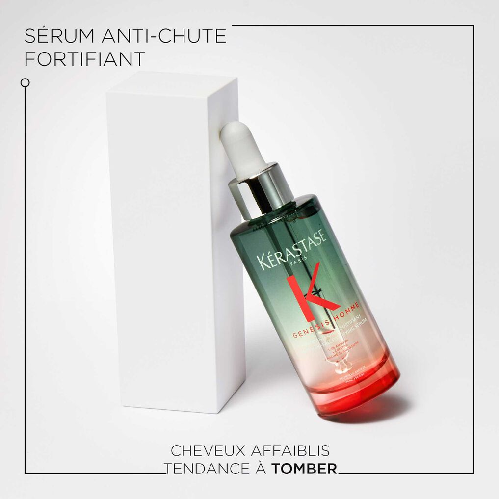 Kérastase Genesis Homme Sérum Anti-Chute Fortifiant 90ml – Soin Cuir Chevelu Homme
