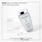 Kérastase Symbiose Bain Pureté Anti-Pelliculaire 250ml – Shampooing Cuir Chevelu Sensible
