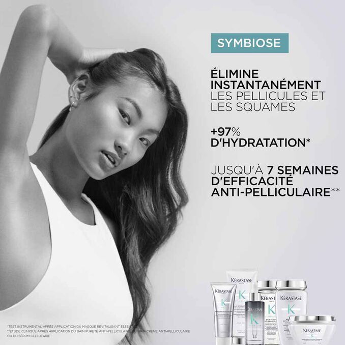 Kérastase Symbiose Micro-Peeling Cellulaire 200ml – Exfoliant Anti-Pelliculaire Cuir Chevelu