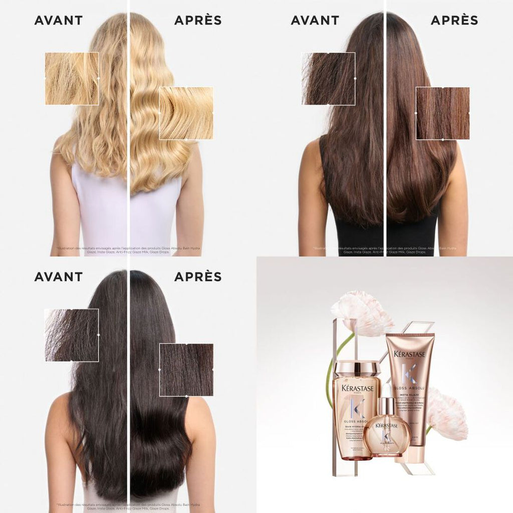 Kérastase Gloss Absolu Anti-Frizz Glaze Milk 190ml – Lait Lissant Brillance