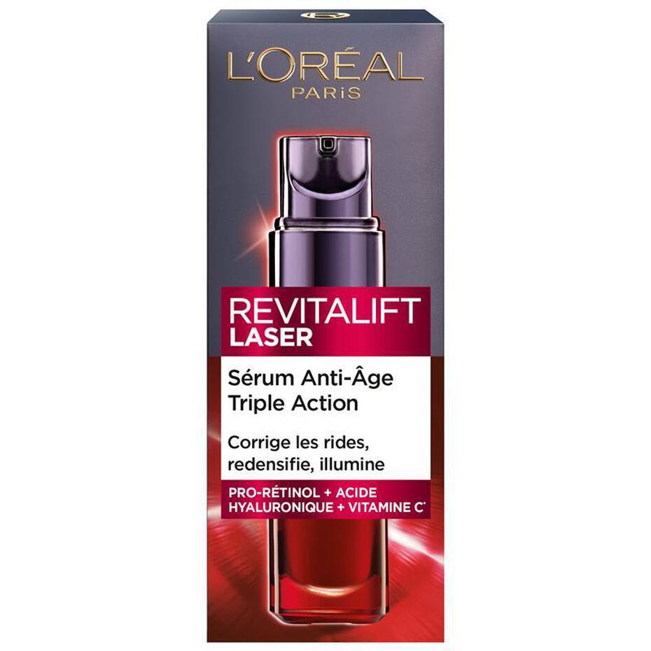 L'ORÉAL PARIS REVITALIFT LASER SERUM ANTI AGE TRIPLE ACTION 30 ML