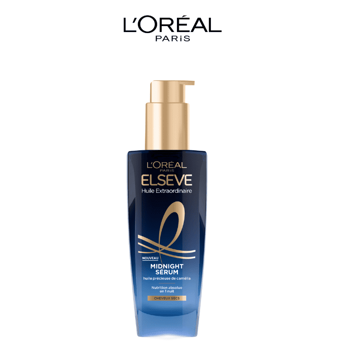 L'ORÉAL PARIS PACK ELSEVE EXTRA MIDNIGHT SERUM 100ML = SHAMPOOING JOJOBA 400 ML