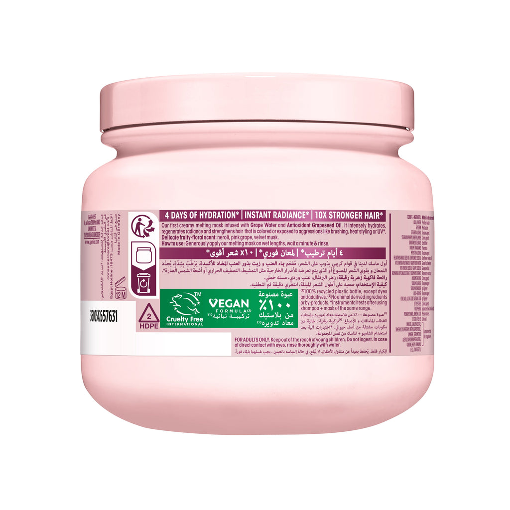 Garnier Grapes Masque hydratant régénérant intense Vignes Merveilleuses 340ml