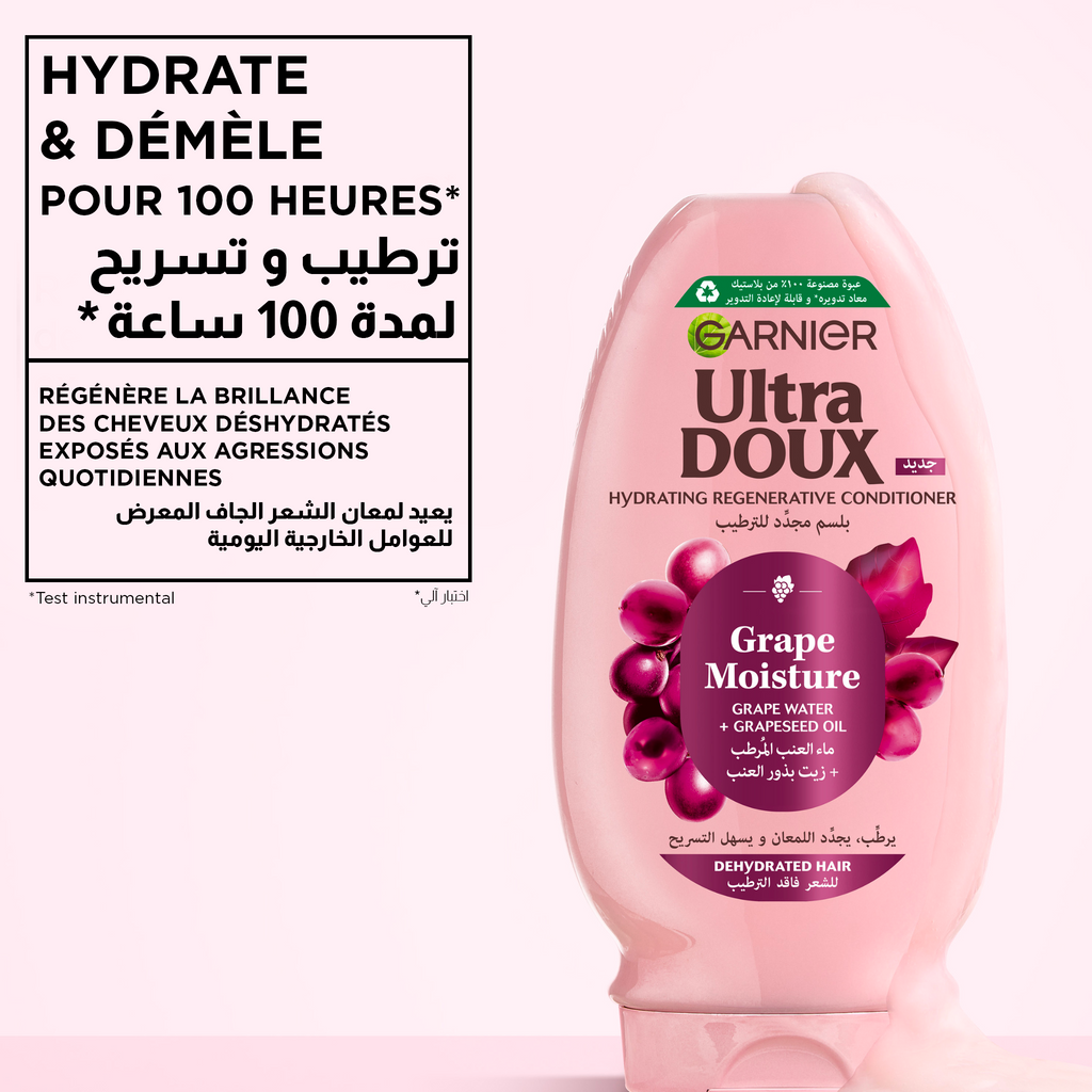 Garnier Grapes Après-Shampooing hydratant régénérant Vignes Merveilleuses 200ML