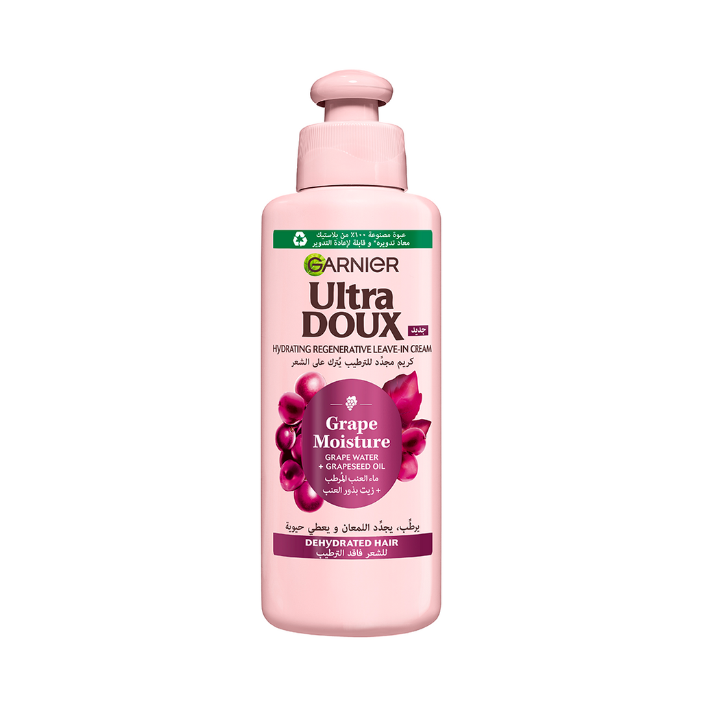 Garnier Grapes Crème de Soin 2-en-1 Hydratation Souplesse Vignes Merveilleuses 200ml