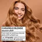 GARNIER COLOR NATURALS CARAMELO BLONDE CHESTNUT BLONDE WITHOUT BLEACH 6.31
