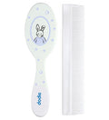 Dodie – Peigne et brosse assortis – Lapin bleu