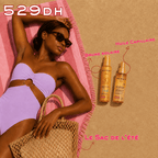 Nuxe Sun Brume Solaire Fraîche SPF30 150ml + Nuxe Sun Huile Lactée Capillaire Protectrice Hydratante 100ml = Sac Offert