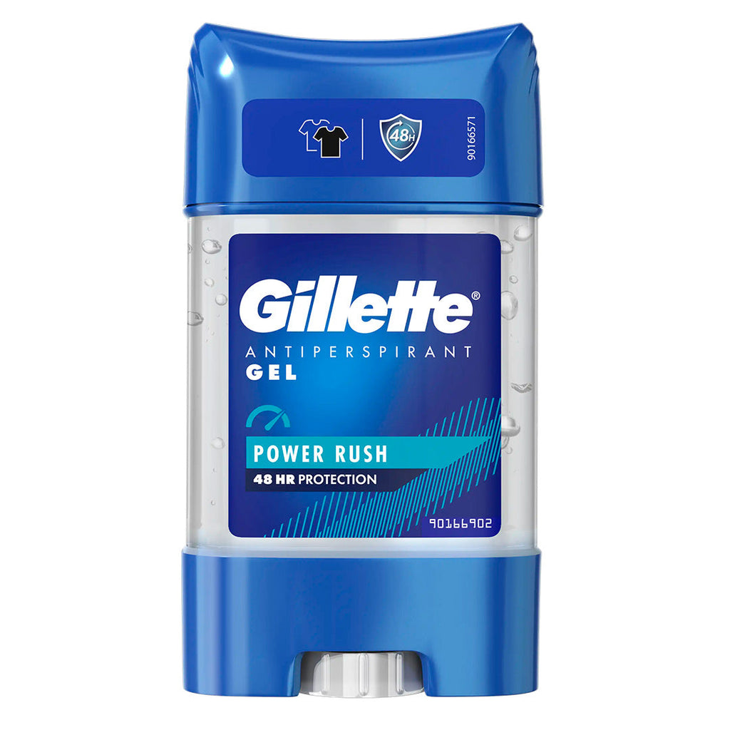 GILLETTE DÉODORANT ANTI-TRANSPIRANT GEL POWER RUSH 70ML
