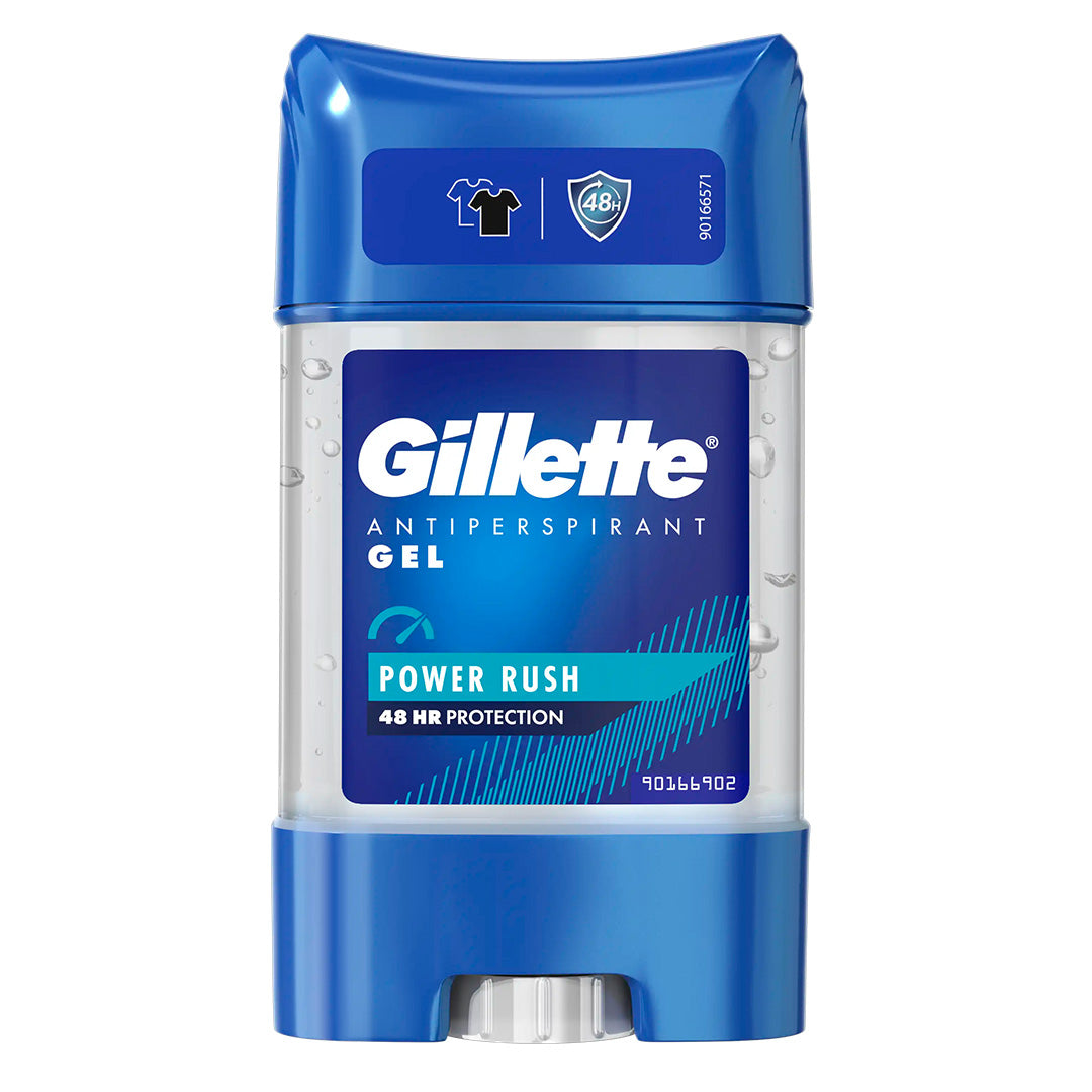 GILLETTE DÉODORANT ANTI-TRANSPIRANT GEL POWER RUSH 70ML