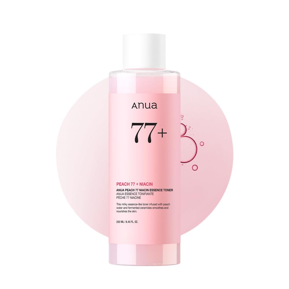 ANUA Peach 77 Niacin Essence Toner – Lotion Hydratante Éclat – 250 ml