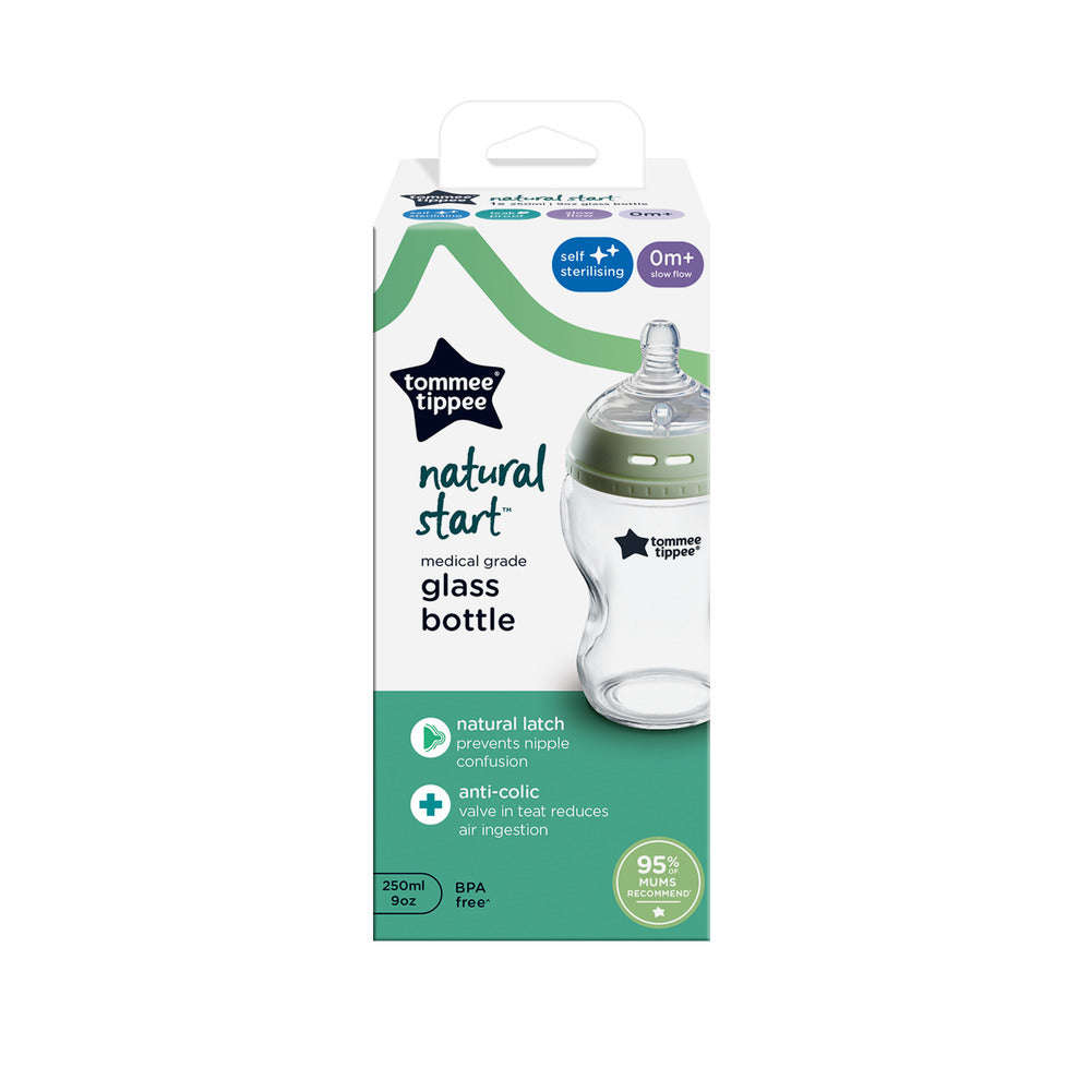 Tommee Tippee - Biberon verre Natural Start 250 ml