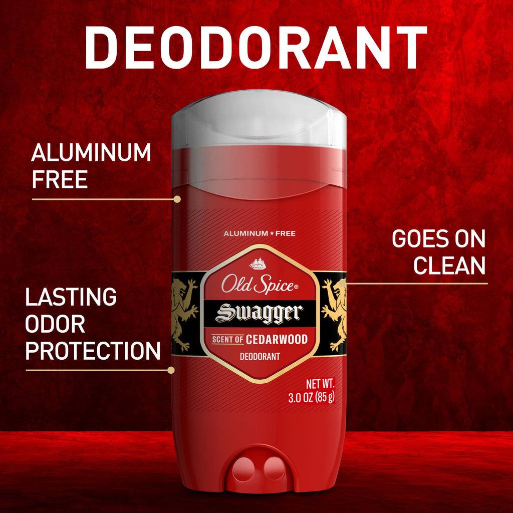 OLD SPICE SWAGGER DÉODORANT STICK INVISIBLE POUR HOMME SCENT OF CEDARWOOD 85 ML