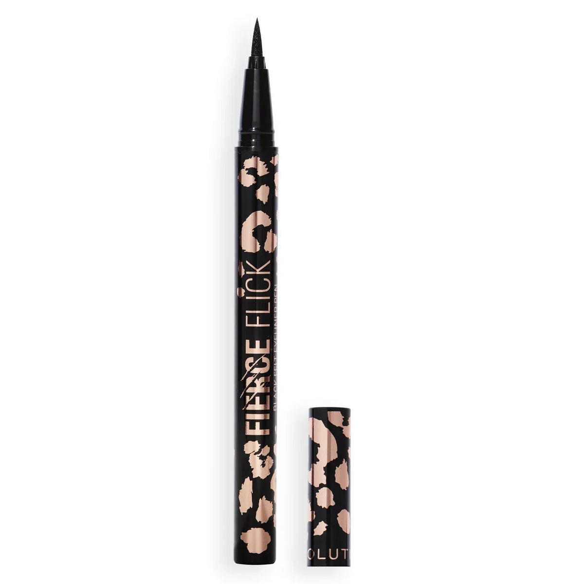 Revolution Fierce Mega Flick Felt Liquid Eyeliner Pen Black