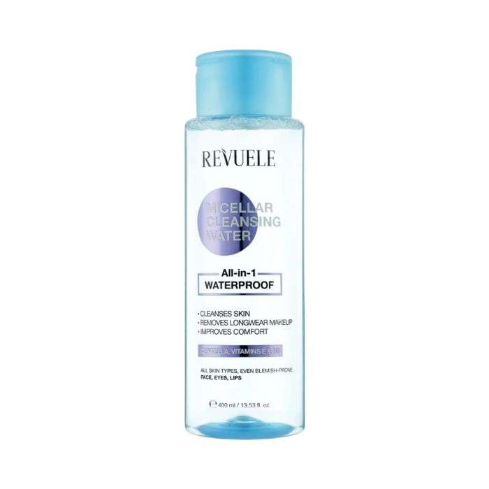 REVUELE MICELLAR CLEANSING WATER ALL-IN-1 WATERPROOF, 400 ml