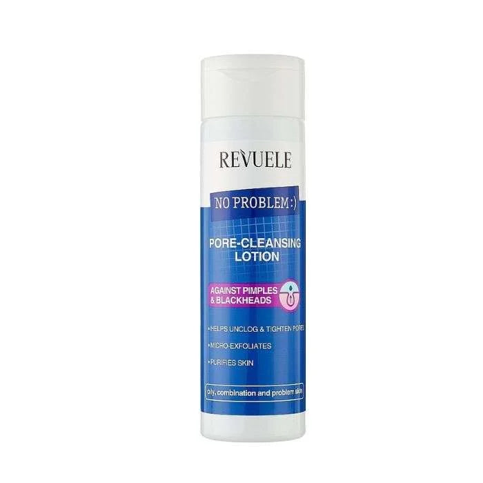 REVUELE NO PROBLEM PORE-CLEANSING LOTION AGAINST PIMPLES & BLACKHEADS, 200 ml
