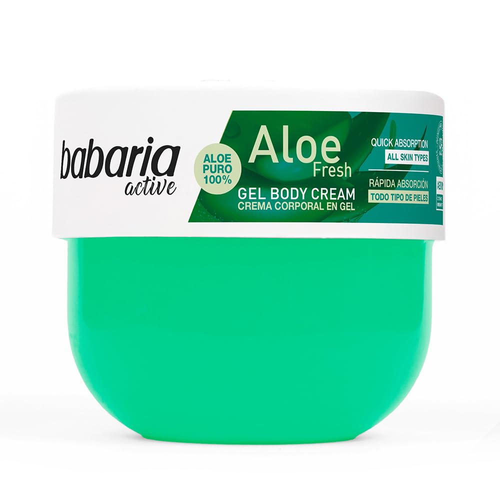 BABARIA CREME CORPORELLE APRES SOLEIL FRAICHE A L'ALOE VERA 400ml