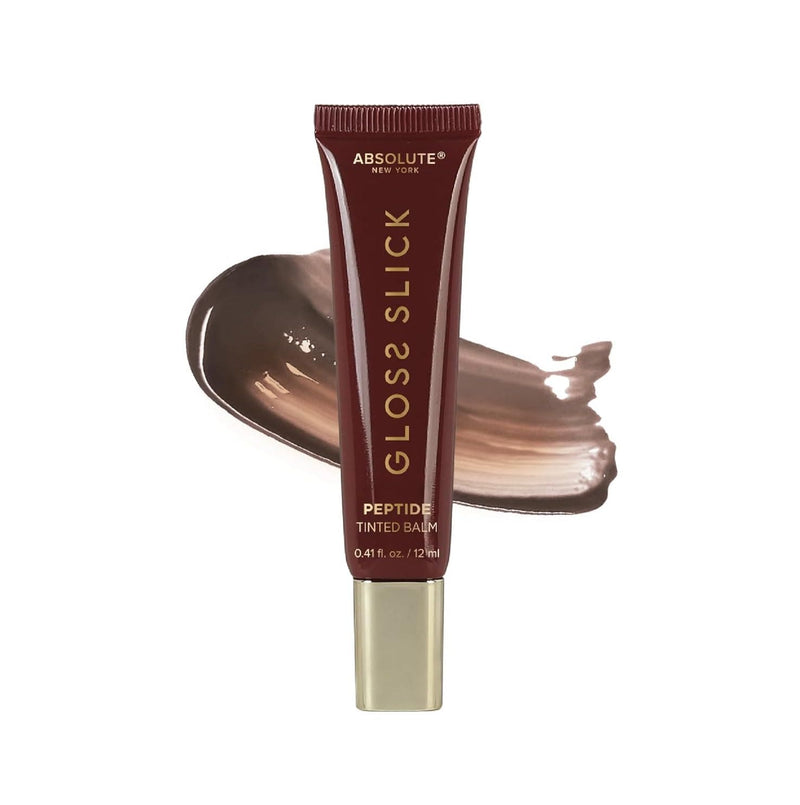 ABSOLUTE NEW YORK GLOSS SLICK BAUME TEINTE  MACADAMIA ROAST 12ML