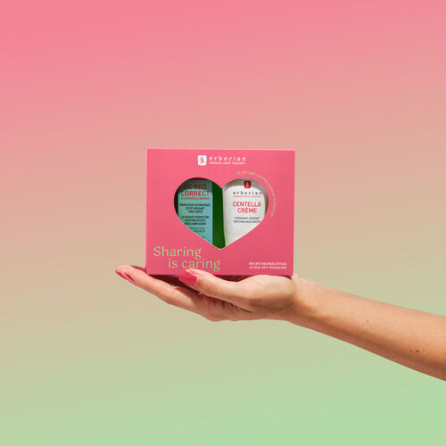 ERBORIAN Coffret CC Red Correct SPF 25 & Centella Crème 20ML