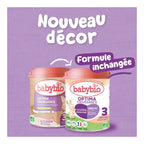 Babybio optima 3 croissance lait 3ème âge 800g