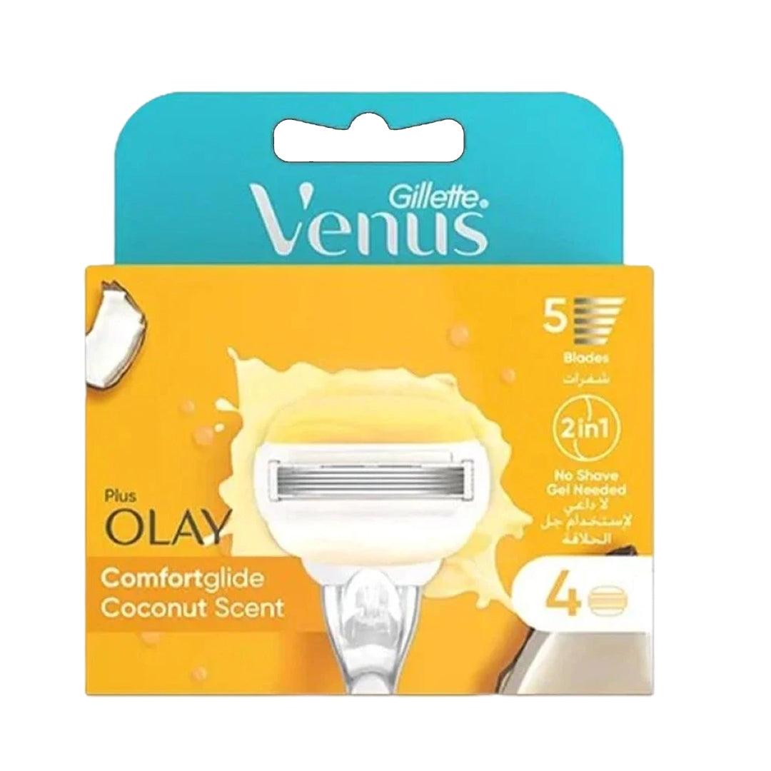 GILLETTE VENUS RASOIR OLA Y 5 LAMES 4 RECHARGES
