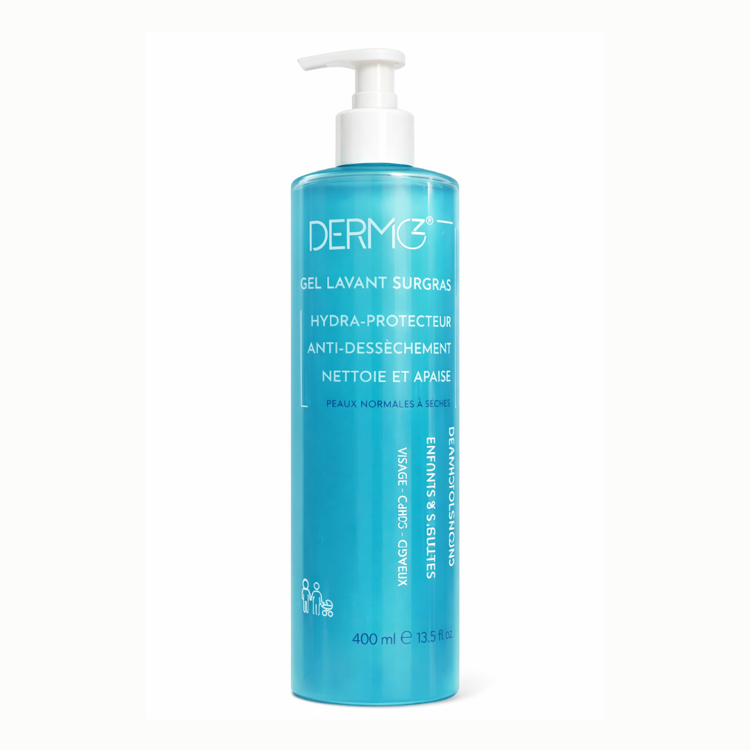 DERMOZ GEL LAVANT SURGRAS PEAUX NORMALES A SECHES 400 ML