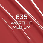 L'ORÉAL PARIS INFAILLIBLE LAQUE RESISTANCE LIQUID ROUGE À LÈVRES 635 WORTH IT MEDIUM