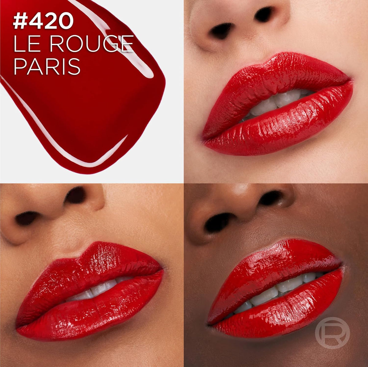 L'ORÉAL PARIS INFAILLIBLE LAQUE RESISTANCE LIQUID ROUGE À LÈVRES 420 ROUGE PARIS
