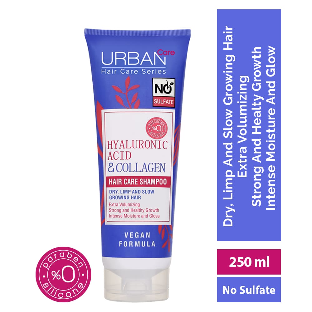 URBAN CARE SHAMPOOING EXTRA VOLUME ACIDE HYALURONIQUE & COLLAGÈNE 250ml