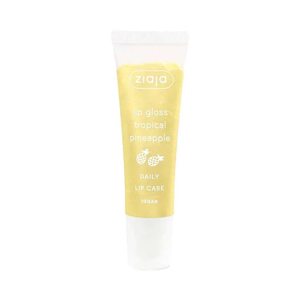Ziaja Tropical D'Ananas Lip Gloss 12ml = Gommage À Lèvres d'ananas Offert