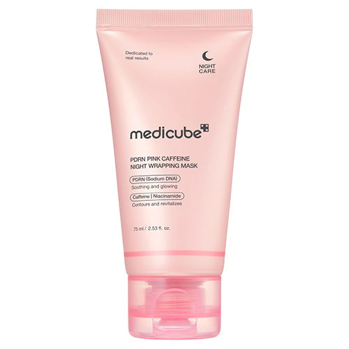 MEDICUBE PDRN Pink Caffeine Overnight Wrapping Mask 75g