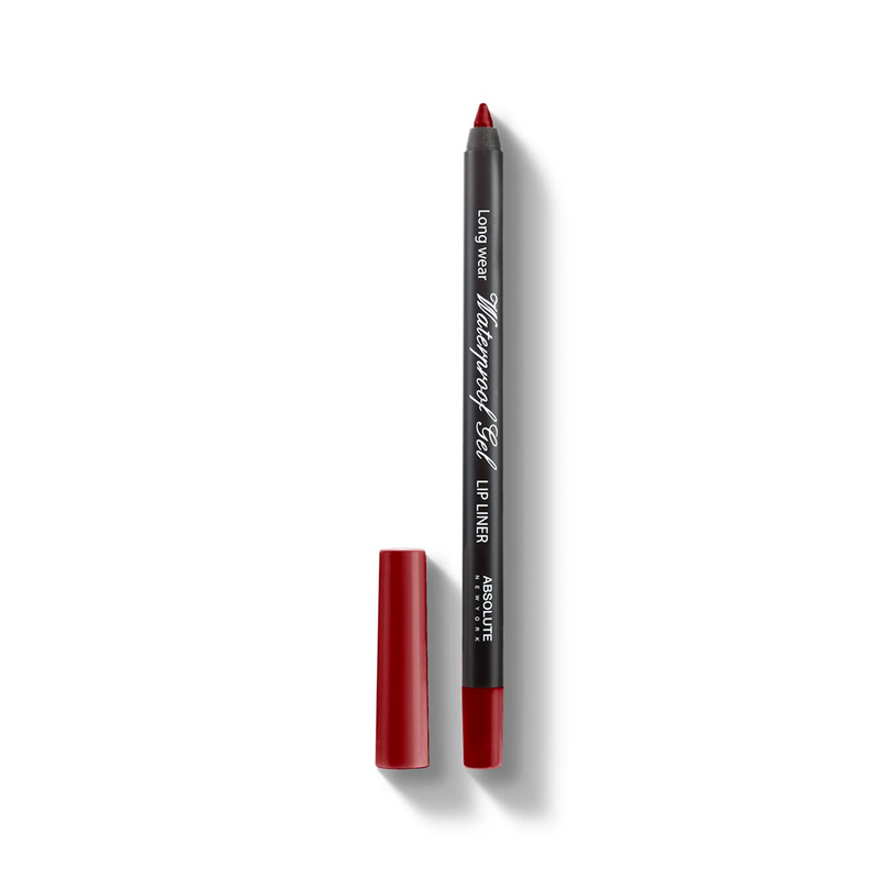 ABSOLUTE NEW YORK WATERPROOF GEL LIP LINER - RED HOT