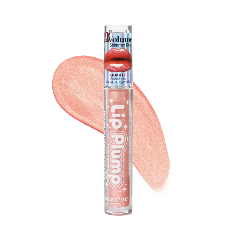 ABSOLUTE NEW YORK LIP PLUMP JEWEL GLIMMER GLOSS QUARTZ