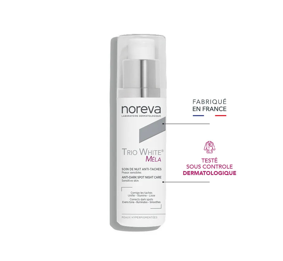 NOREVA TRIO WHITE MELA SOIN DE NUIT ANTI-TACHES 50ML