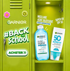 GARNIER Fast Clear - Solution Micellaire ANTI ACNE 400ml + Super UV Serum Sunscreen SPF50+ PA++++ – Peaux à Imperfection